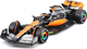 Metalowy model samochodu Bburago F1 Team Mclaren MCL60 Oscar Piastri 1:43 Czarno-pomarańczowy 18-38087-NOR (4893993016198) - obraz 7
