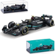 Металева модель автомобіля Bburago F1 Petronas Team Mercedes-AMG W14 E Lewis Hamilton 1:24 Чорний 18-28028-HAM (4893993280285) - зображення 2