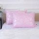 Подушка пуховая MirSon KARMEN №1807 "Bio-Pink" 90% Bio пух 60х60 см Средняя (2200003011975) - изображение 7