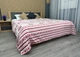 Плед-покрывало Decorator WellSoft ETNO 150х210 см с рождественским принтом Белый с красным (87-277) - изображение 4