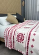 Плед-покрывало Decorator WellSoft ETNO 150х210 см с рождественским принтом Белый с красным (87-277) - изображение 6