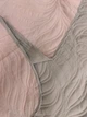 Покрывало двустороннее Decorator Microfiber листья 210х215 см какао с розовым (85-198) - изображение 6