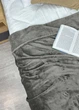 Плед-покрывало Decorator WellSoft 200х220 см однотонный Серый (87-262) - изображение 2