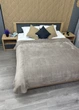 Плед-покрывало Decorator WellSoft 150х210 см однотонный Светло-серый (87-271) - изображение 6