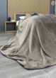 Плед-покрывало Decorator WellSoft 150х210 см однотонный Светло-серый (87-271) - изображение 8