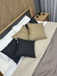 Покрывало двустороннее Decorator Microfiber листья 140х215 см серо-коричневый с бежевым (85-113) - изображение 7