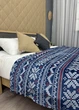 Плед-покрывало Decorator WellSoft 150х210 см с рождественским принтом Синий (87-289) - изображение 6