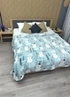 Плед-покрывало Decorator WellSoft 200х220 см с рождественским принтом Голубой (87-284) - изображение 5