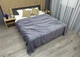 Плед-покрывало Decorator WellSoft 180х210 см однотонный Сиренево-серый (87-263) - изображение 5