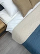 Покрывало двустороннее Decorator Microfiber листья 210х215 см синий с бежевым (85-199) - изображение 7
