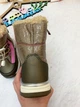 Напівчобітки зимові для дівчинки 27 коричнево-рожевий - изображение 2