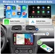 Штатная автомагнитола CAMECHO для VW Golf 5 6 Polo T5 Tiguan Seat / 7" / Сенсорная / 2/64Гб / Android 13 / Apple CarPlay / Android Auto / Bluetooth / WI-FI / GPS / USB Б/В - изображение 3