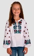 Дитяча вишиванка для дівчинки Folk Moda 122 Білий (6030-282511171) - изображение 1