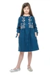Дитяча сукня-вишиванка для дівчинки Folk Moda 152 Синій (anta-300311184) - изображение 1
