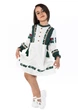 Дитяча сукня-вишиванка для дівчинки Folk Moda 128 Молочний (d0201-290111175) - изображение 3