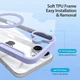 Чехол-книжка Dux Ducis Skin X Pro with MagSafe для Apple iPhone 16 (6.1") Purple - изображение 4