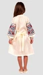 Дитяча сукня-вишиванка для дівчинки Folk Moda 134 Молочний (6012-254611178) - изображение 2