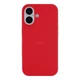 Чохол Silicone Case Full Size (AA) для iPhone 16 Plus Колір 14.Red - изображение 1