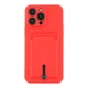 Чохол TPU Colorfull Pocket Card для iPhone 14 Pro Max Колір Pink Sand - изображение 7