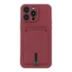 Чохол TPU Colorfull Pocket Card для iPhone 14 Pro Max Колір Pink Sand - изображение 10