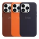 Чохол Leather Case with MagSafe для iPhone 13 Pro Колір Elegant Purple - зображення 2