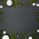 Фотофон вініловий водонепроникний для предметної зйомки 120х120см "Новорічний 5" - зображення 1