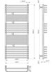 Водяна рушникосушарка Mario INOX Гера-Люкс 1500х630/600 - зображення 4