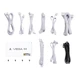Блок питания 750W Chieftec VEGA M WHITE (PPG-750-CW) - изображение 6