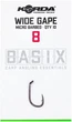 Крючки Korda Basix Wide Gape №8 10шт (KBX004) - изображение 1