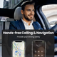 Bluetooth-адаптер UGREEN CM309 Bluetooth Car Receiver Aux с микрофоном Space Gray (2000129) - изображение 4