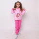 Пижама для девочки Дрёма Скай 92-98 см Розовый с малиновым (2676) - изображение 3
