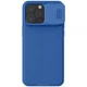 Карбоновая накладка Nillkin CamShield Pro для Apple iPhone 15 Pro (6.1") Blue - изображение 1