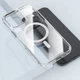 TPU чехол Nillkin Nature Pro Magnetic для Apple iPhone 16 Pro (6.3") Transparent - изображение 6