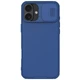 Карбоновая накладка Nillkin CamShield Pro для Apple iPhone 16 (6.1") Blue - изображение 1