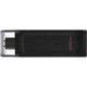 Флеш-накопитель Kingston 128Gb Type-C DataTraveler 70 Black (DT70/128GB) - изображение 2