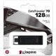 Флеш-накопитель Kingston 128Gb Type-C DataTraveler 70 Black (DT70/128GB) - изображение 3
