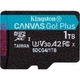 Карта памяти Kingston MicroSDXC 1TB UHS-I/U3 Class 10 Canvas Go! Plus R200/W160MB/s (SDCG4/1TBSP) - изображение 1