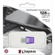 Флеш-накопитель Kingston DT Duo 3C 128GB 200MB/s dual USB-A + USB-C (DTDUO3CG3/128GB) - изображение 3
