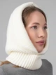 Капор-капюшон с высоким воротником One size Белая - изображение 2