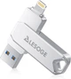 USB-накопитель LESOGE Apple MFi Certified USB Flash Drive 128 ГБ - изображение 1