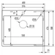 Мийка Mixxus MH6050 Micro Decor Black (3.0/0.8) з нерж. сталі (колір чорний) (MI8223) - изображение 4
