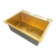 Мийка Mixxus MH5843 Micro Decor Brushed Gold (3.0/0.8) з нерж. сталі (колір матове золото) (MI8218) - изображение 4