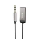 Bluetooth-ресивер HOCO E78 Benefit car AUX BT receiver with cable Black Metal Gray (6942007605663) - зображення 1