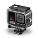 Защитный корпус чехол аквабокс для экшн камеры GoPro Hero 9 Black водонепроницаемый + фиолетовый фильтр FR54-J - изображение 4