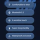 Беспроводная сенсорная Bluetooth блютуз гарнитура для телефона, смартфона DS43. Блютус гарнитура для разговора - изображение 8