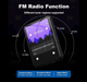 MP3 MP4 плеер с сенсорным экраном 2.4'' Touch Screen, Bluetooth плеер для спорта и бега CSD75 - изображение 6