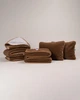 Комплект Camel (woolmark): Наматрацник Ковдра Подушки. односпальний Розмір 100x200 - зображення 1