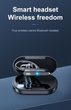 Беспроводная Bluetooth блютуз блютус Гарнитура + Кейс для телефона, смартфона Xoori FD43 - изображение 1