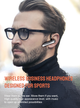 Беспроводная Bluetooth блютуз блютус Гарнитура + Кейс для телефона, смартфона Xoori FD43 - изображение 7