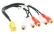 Адаптер линейных выходов Mini ISO-RCA ACV 1441-03 - изображение 1